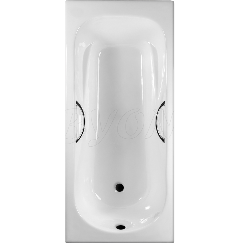 Чугунная ванна Byon B15 170 c ручками - по акции!!