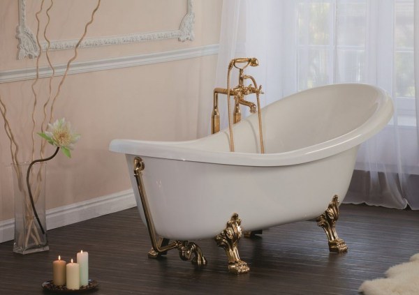 Каменная ванна AquaStone Скарлет