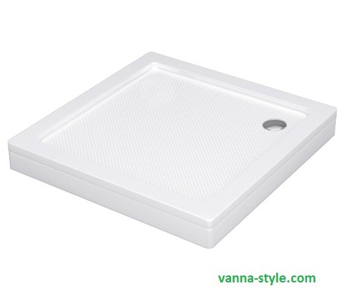 Поддон Wasser Kraft Amper 29T02 80x80 акриловый, белый