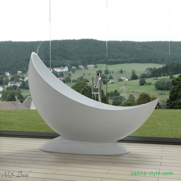 Каменная ванна NS Bath NSB-18725 матовая