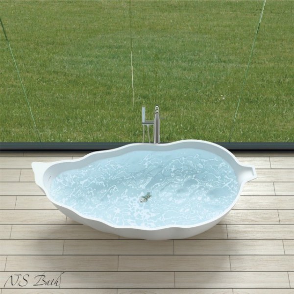 Каменная ванна NS Bath NSB-19880 матовая