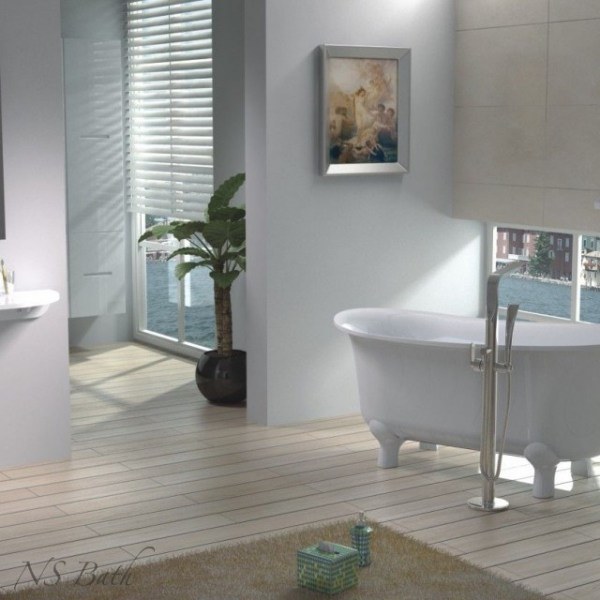 Каменная ванна NS Bath NSB-16680 матовая