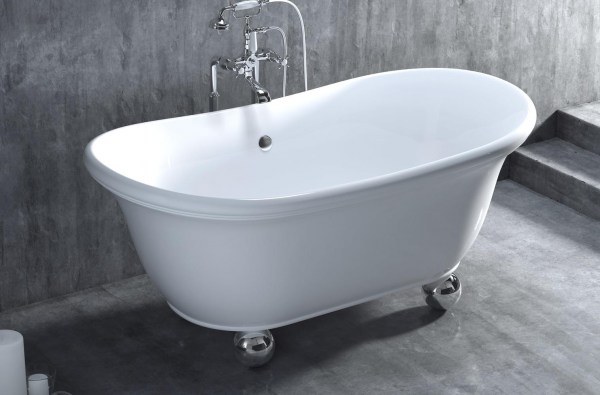 Каменная ванна Salini Аlba S-Sense (Sapirit) глянцевая