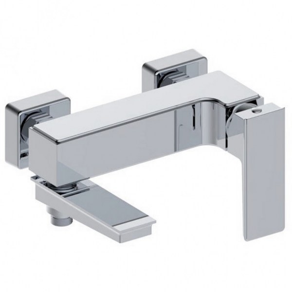 Смеситель для ванны Grocenberg GB 8008P белый