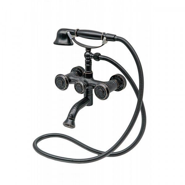 Смеситель для ванны Milacio Almeria MC.301.BBR