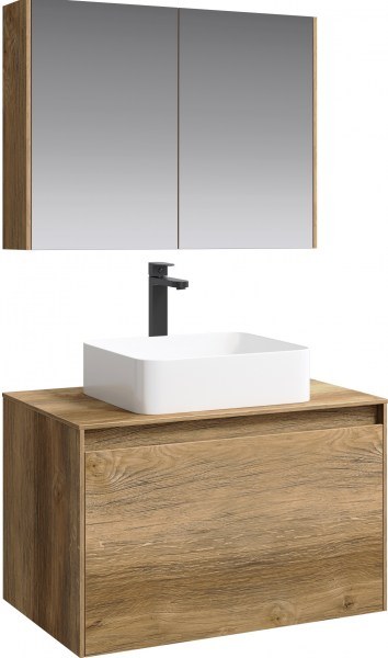 Комплект мебели Aqwella 5 stars Mobi 80 дуб балтийский