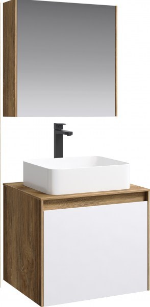 Комплект мебели Aqwella 5 stars Mobi 60 дуб балтийский, белый