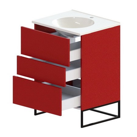 Мебель Астра-Форм ЛОФТ 60 3 ящика на опоре