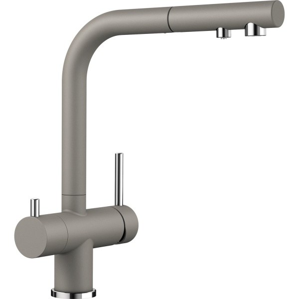 Смеситель для кухни Blanco Fontas-S II Silgranit Серый бежевый
