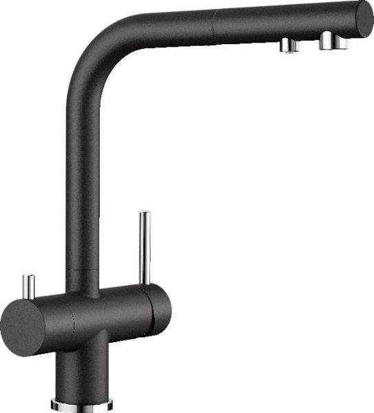 Смеситель для кухни Blanco Fontas-S II Silgranit Черный