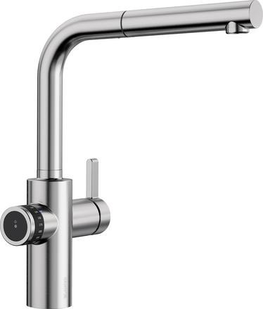 Смеситель для кухни Blanco Evol-S Volume Нержавеющая сталь ручка справа