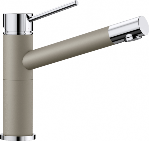 Смеситель для кухни Blanco Alta Compact Silgranit Серый бежевый