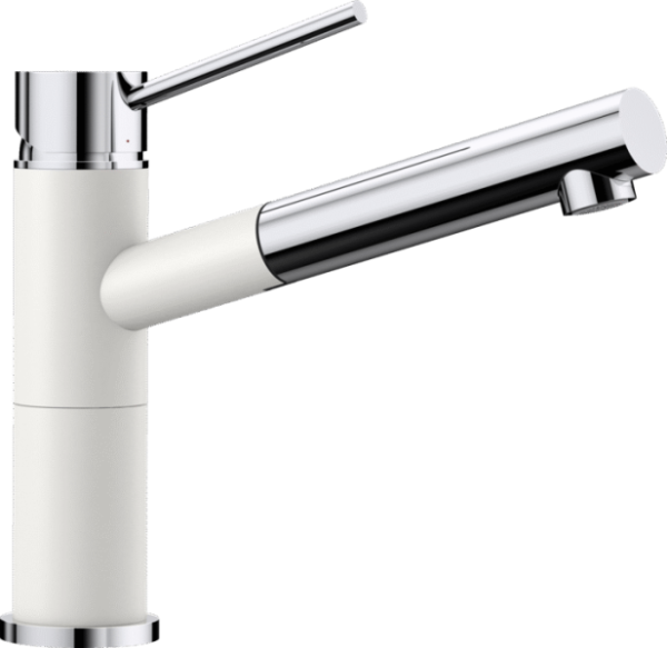 Смеситель для кухни Blanco Alta-S Compact Silgranit Белый