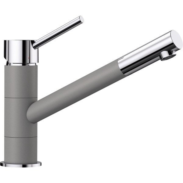 Смеситель для кухни Blanco Kano Silgranit Алюметаллик