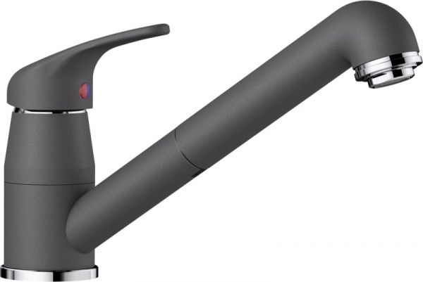 Смеситель для кухни Blanco Daras-S Silgranit Темная скала