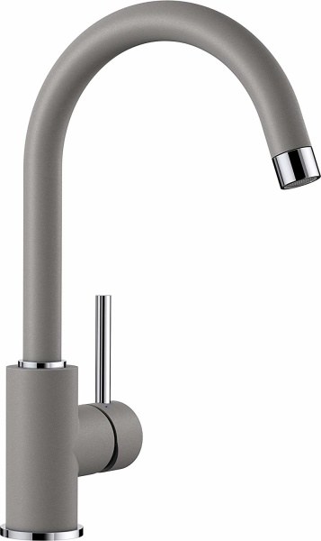 Смеситель для кухни Blanco Mida Silgranit Алюметаллик