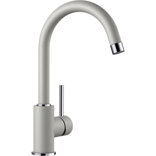 Смеситель для кухни Blanco Mida Silgranit Жемчужный