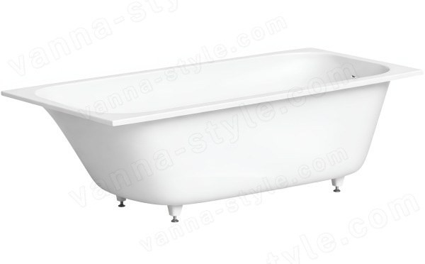 Ванна Salini Orlanda kit 160x70 S-Sense матовая из искусственного камня