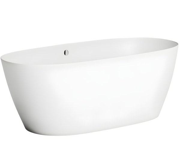 Ванна Salini Sofia Light с переливом из искусственного камня