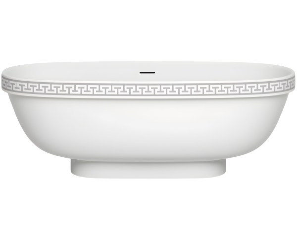 Ванна Salini Greca Meander 180x80 из искусственного камня