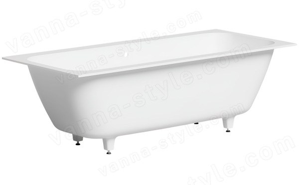 Ванна Salini Orlanda Axis 180x80 из искусственного камня