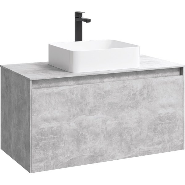 Мебель Aqwella 5 stars Mobi 100 бетон светлый