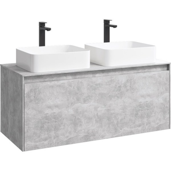 Мебель Aqwella 5 stars Mobi 120 бетон светлый