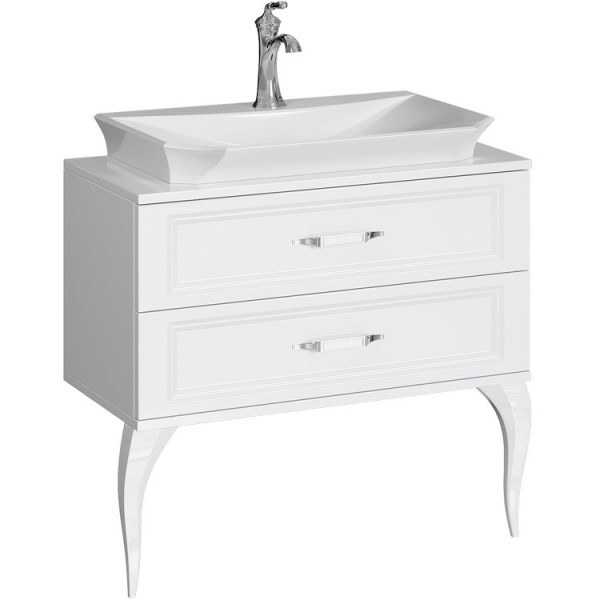 Мебель Aqwella 5 stars La Donna 85 белая