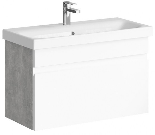 Мебель Aqwella Smart 80 бетон светлый