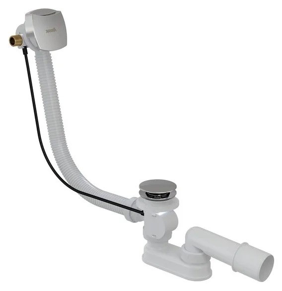 Слив-перелив Ravak X01504 с изливом для наполнения ванны