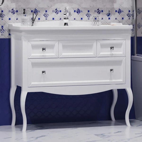 Мебель для ванной Opadiris Валери 105 белая