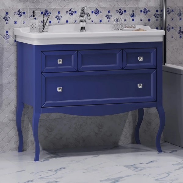 Мебель для ванной Opadiris Валери 105 сапфир