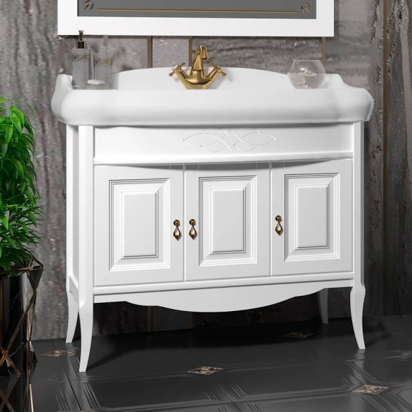 Мебель для ванной Opadiris Лоренцо 100 белый