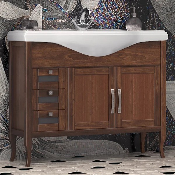 Мебель для ванной Opadiris Мираж 100 светлый орех