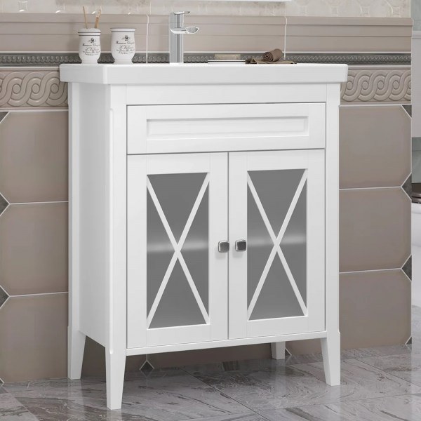 Мебель для ванной Opadiris Палермо 70 белая матовая