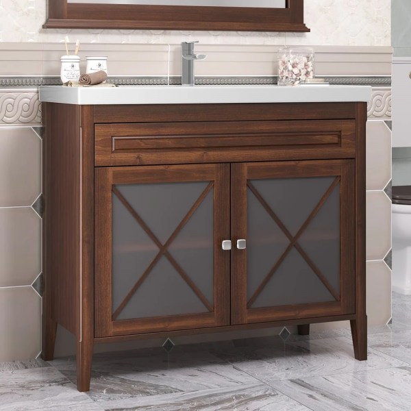 Мебель для ванной Opadiris Палермо 100 светлый орех