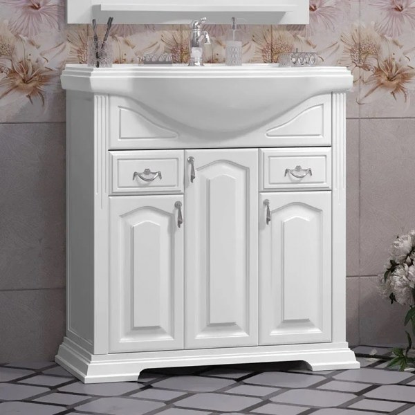 Мебель для ванной Opadiris Риспекто 80 белая