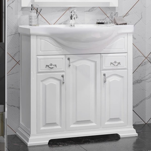 Мебель для ванной Opadiris Риспекто 85 белый