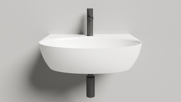 Раковина Salini Alda Wall 02 из искусственного камня
