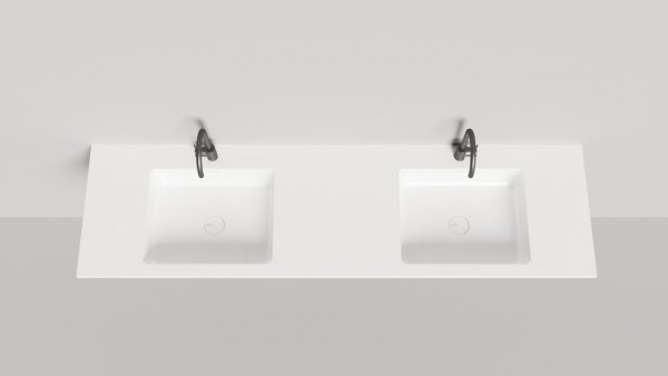 Раковина Salini Onda 180 из искусственного камня