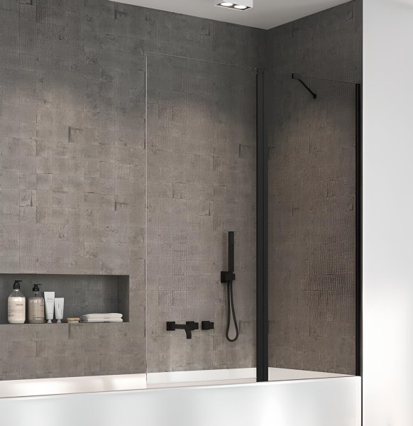 Шторка на ванну Radaway Nes Black PND II 110x150 R