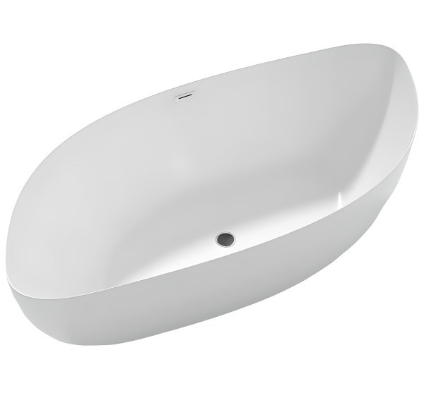 Отдельностоящая акриловая ванна Black&amp;White SB222 180x90