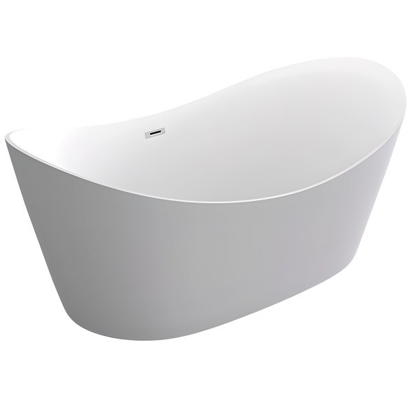 Отдельностоящая акриловая ванна Black&amp;White SB104 180x80