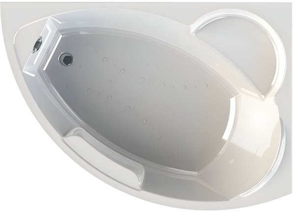 Акриловая ванна Radomir Алари 170x120 R, асимметричная