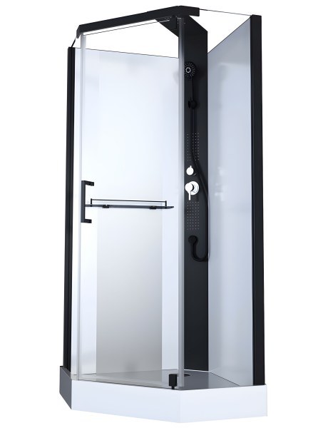 Душевая кабина Black&amp;White G8705 90x90