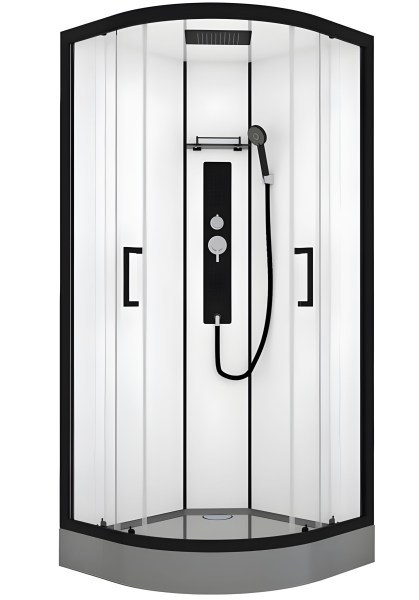 Душевая кабина Black&White G8001 90x90