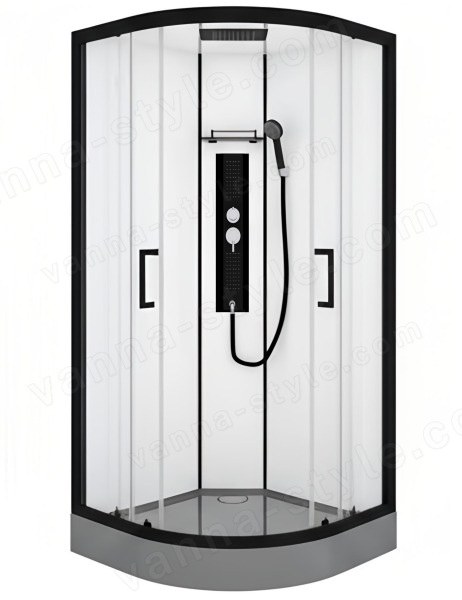 Душевая кабина Black&amp;White G8001 90x90