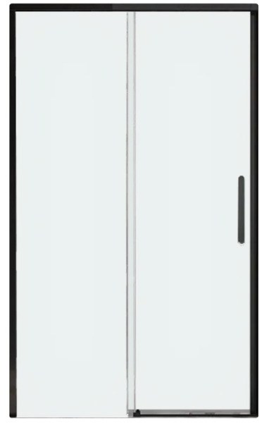 Душевая дверь Veconi Premium Trento PTD-40B 120x200, профиль черный