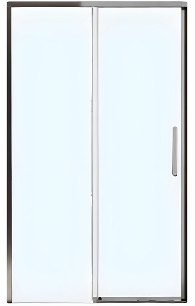 Душевая дверь Veconi Premium Trento PTD-40GR 120x200 , профиль брашированный графит