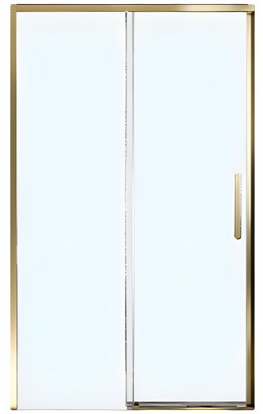 Душевая дверь Veconi Premium Trento PTD-40G 140x200  , профиль золотой